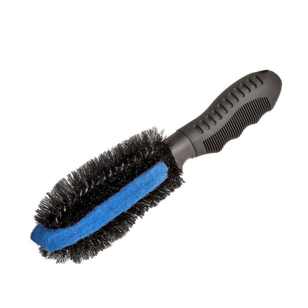 Cepillo de limpieza angosto con mango largo, 420 mm, Duras, Azul