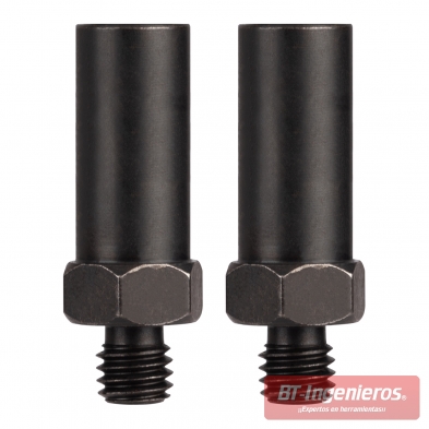 Adaptadores de Ø 11,7 mm  Para agujeros de bloqueo de poleas. Uso con la llave T10172