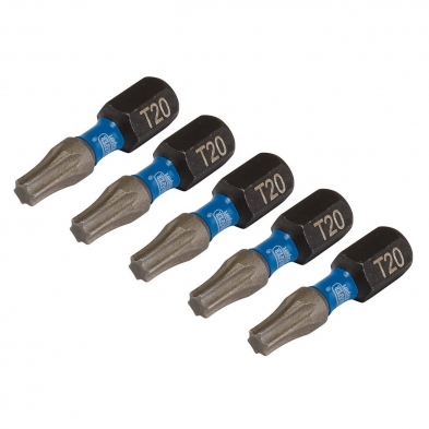 5 Puntas Torx de impacto Draper Expert T20