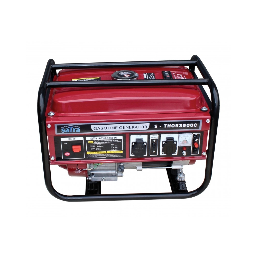 Generador de gasolina 2800W. Motor 7Hp