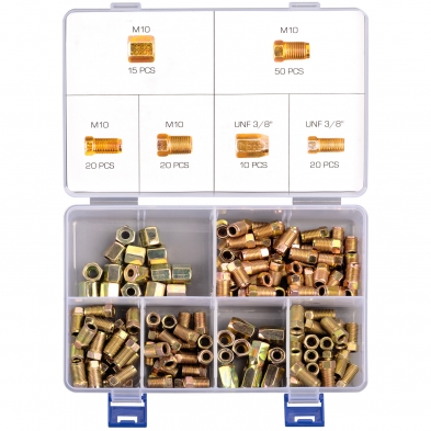 Surtido con tuercas para latiguillos de freno - 135 Piezas