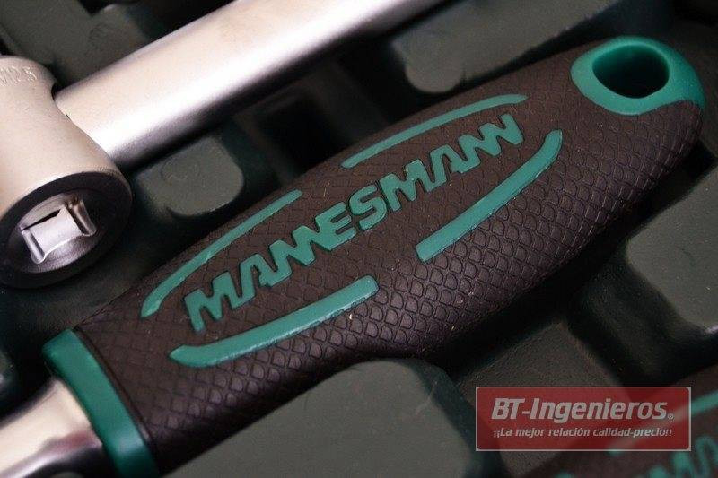 Mannesmann M98430 - Maletín con llaves de vaso y otras