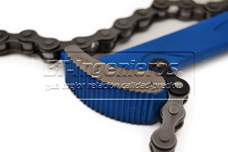 Llave de cadena de 12 pulgadas/8 pulgadas opcional tipo cadena de coche  llave de filtro de aceite, llave inglesa herramienta de extracción  ajustable